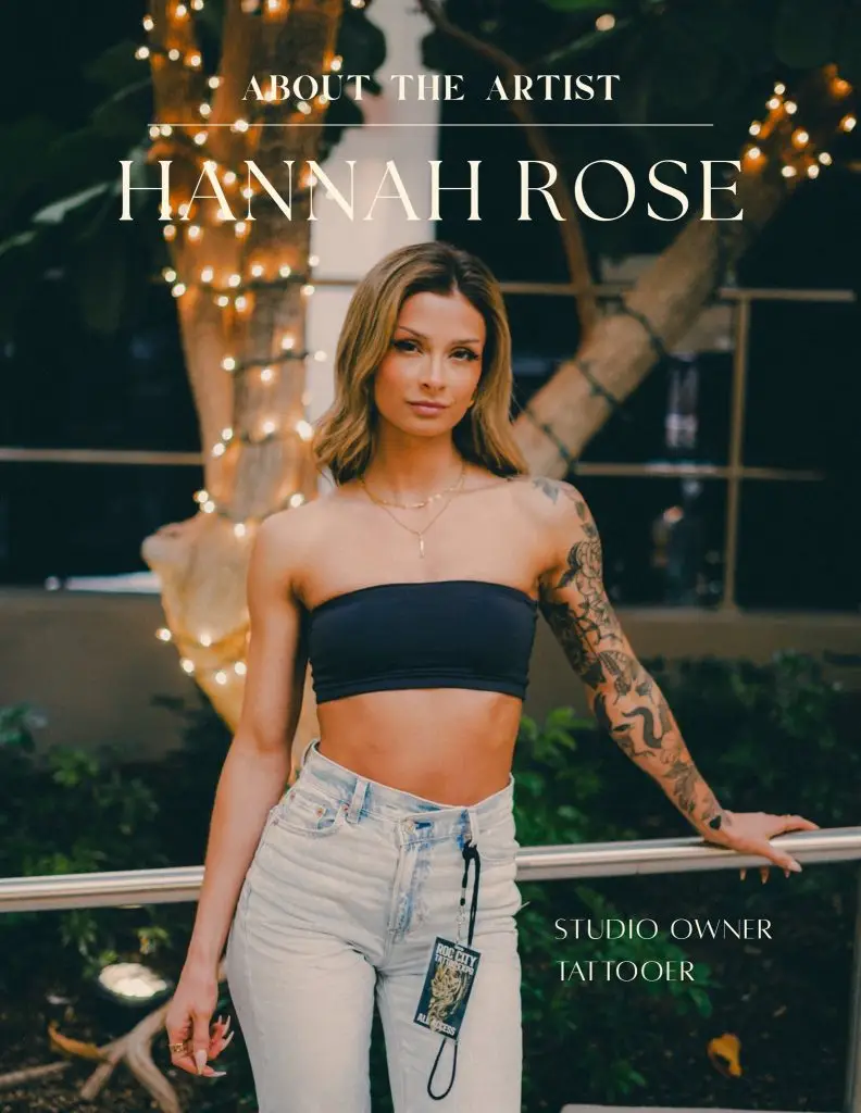 Hannah Rose Tattoo Artist